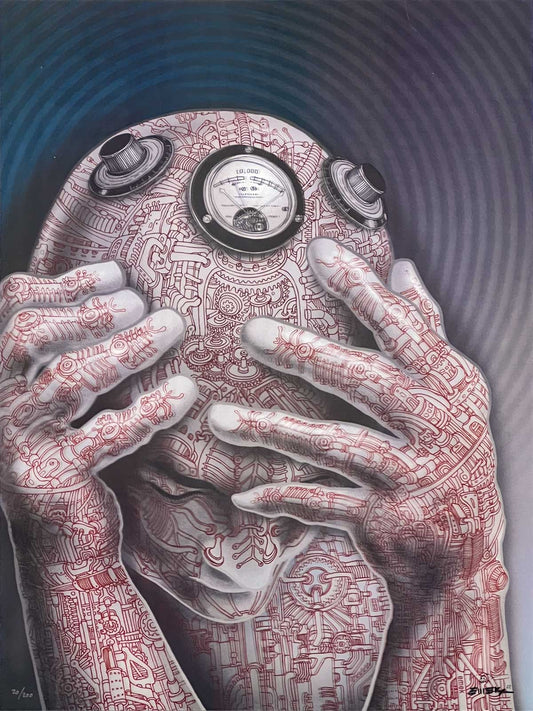 Tool Cyberman Lenticular Poster by Emek