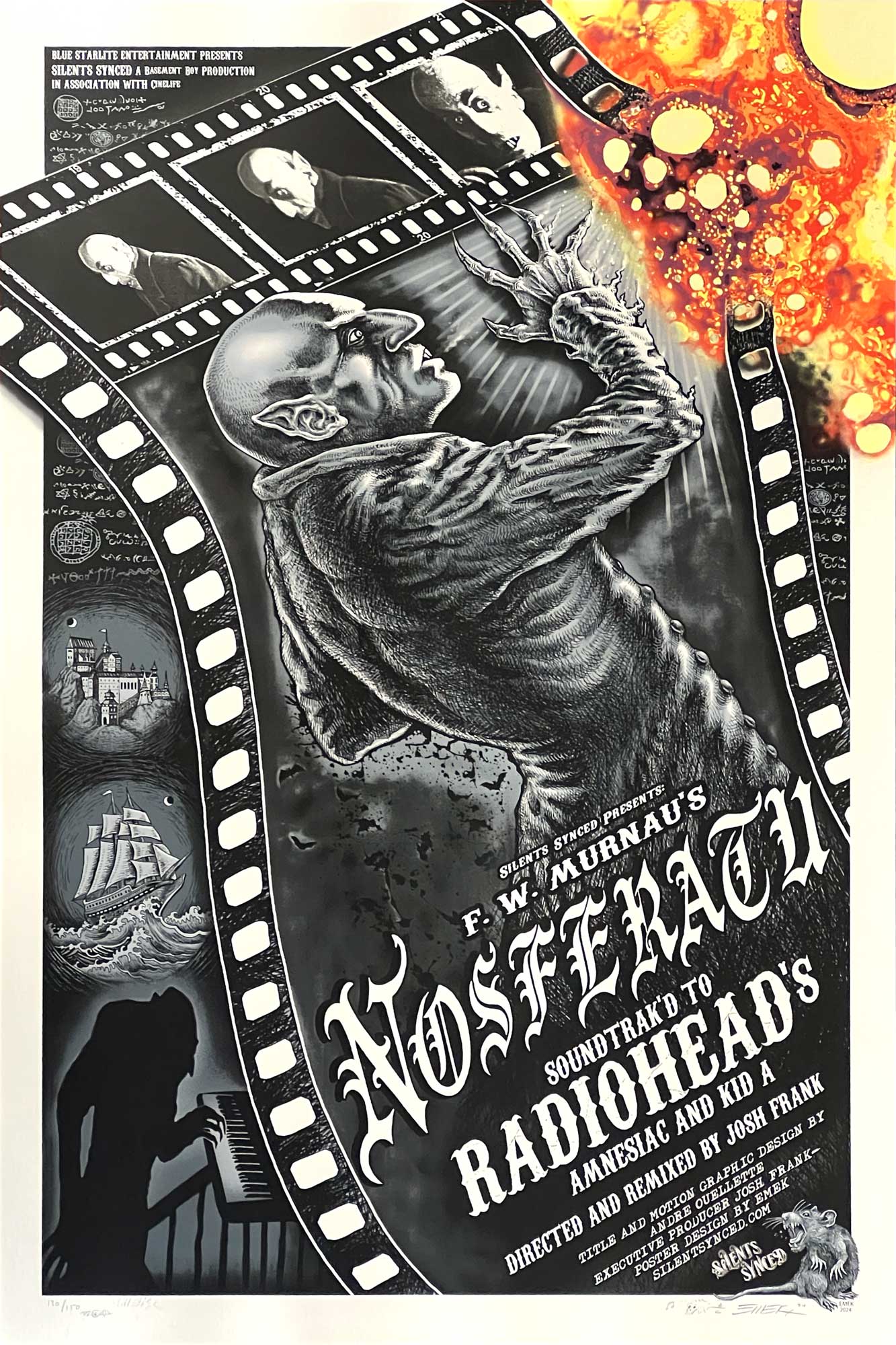 Nosferatu Poster by Emek - Pearl