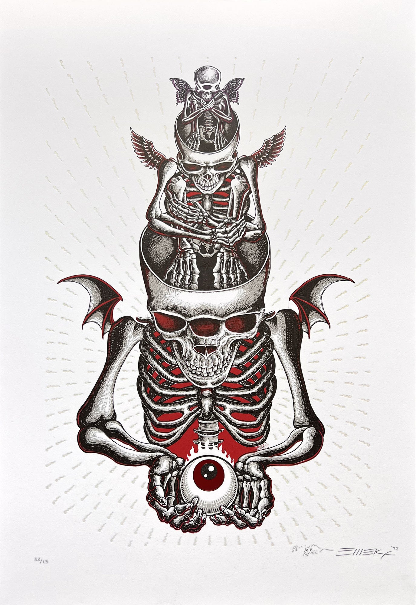 One Eye To Rule Them All Poster by Emek