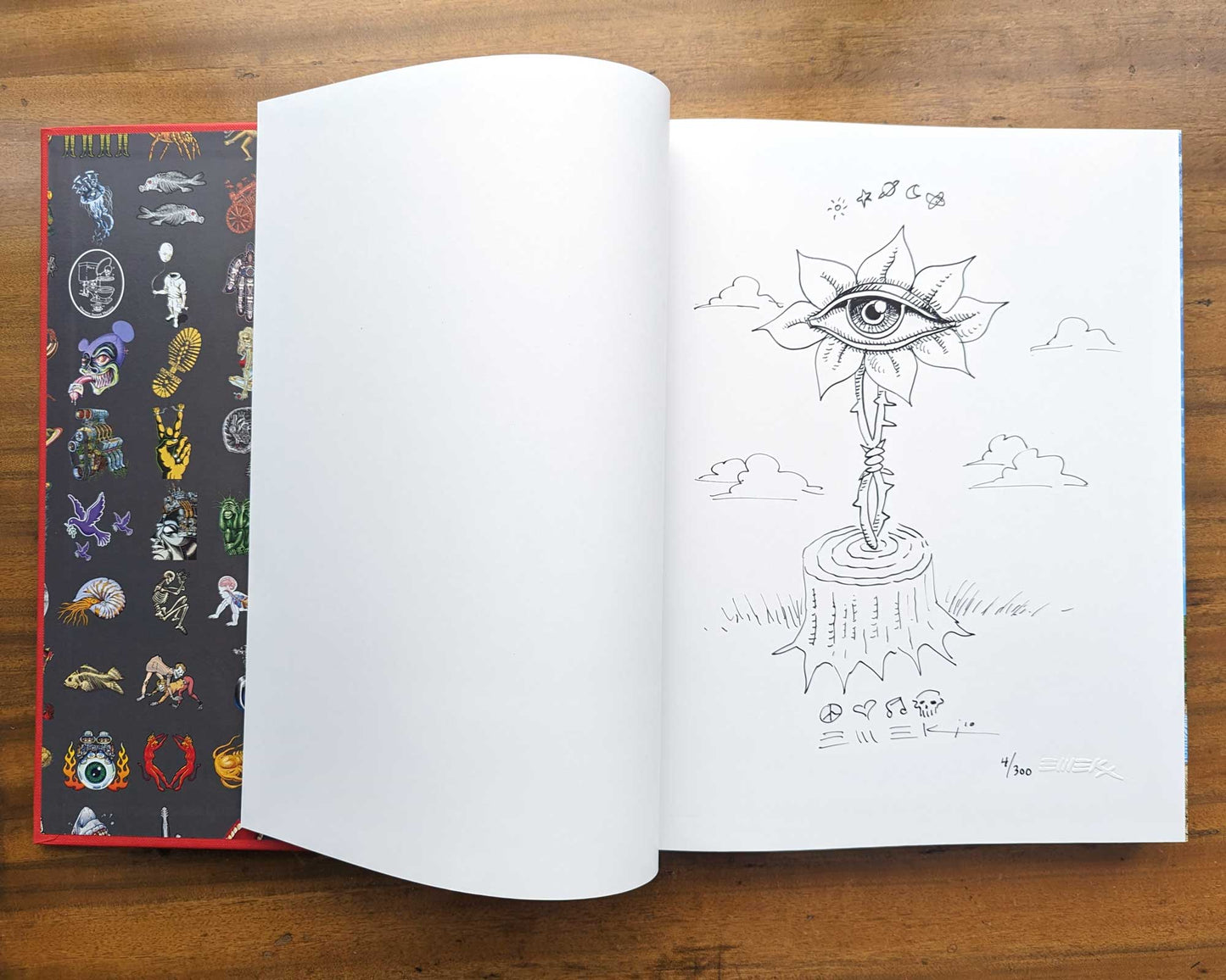 The Thinking Man's Poster Artist Book by Emek Special Edition