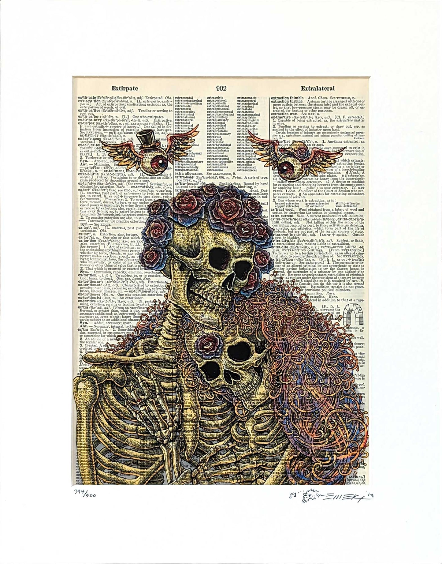 Dead Dictionary Print by Emek