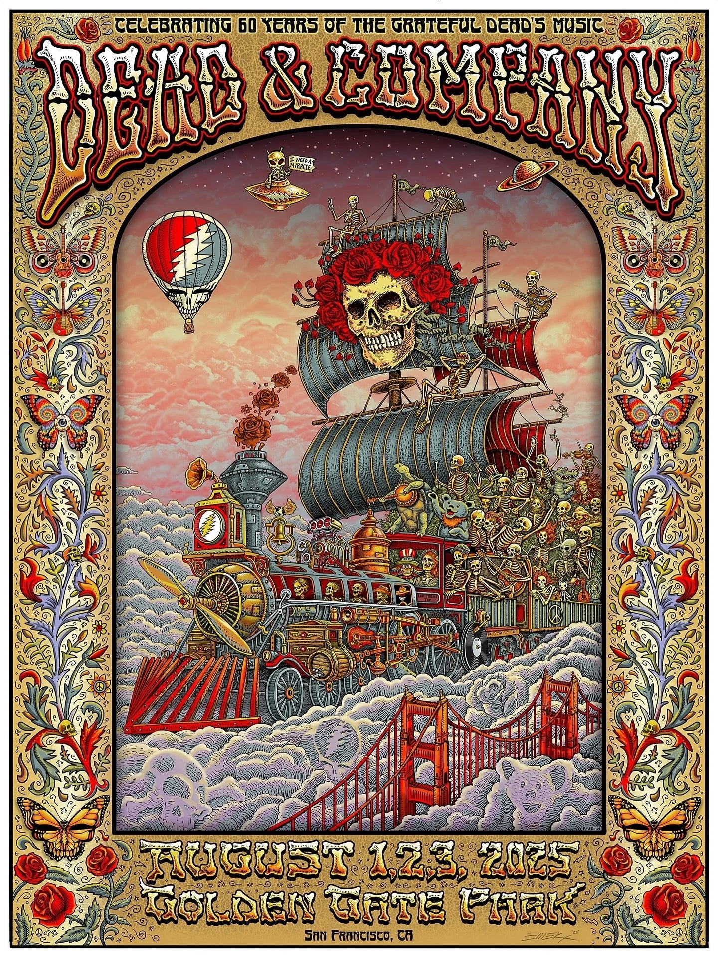 Dead & Co Pirate Ship Poster - Artist Edition