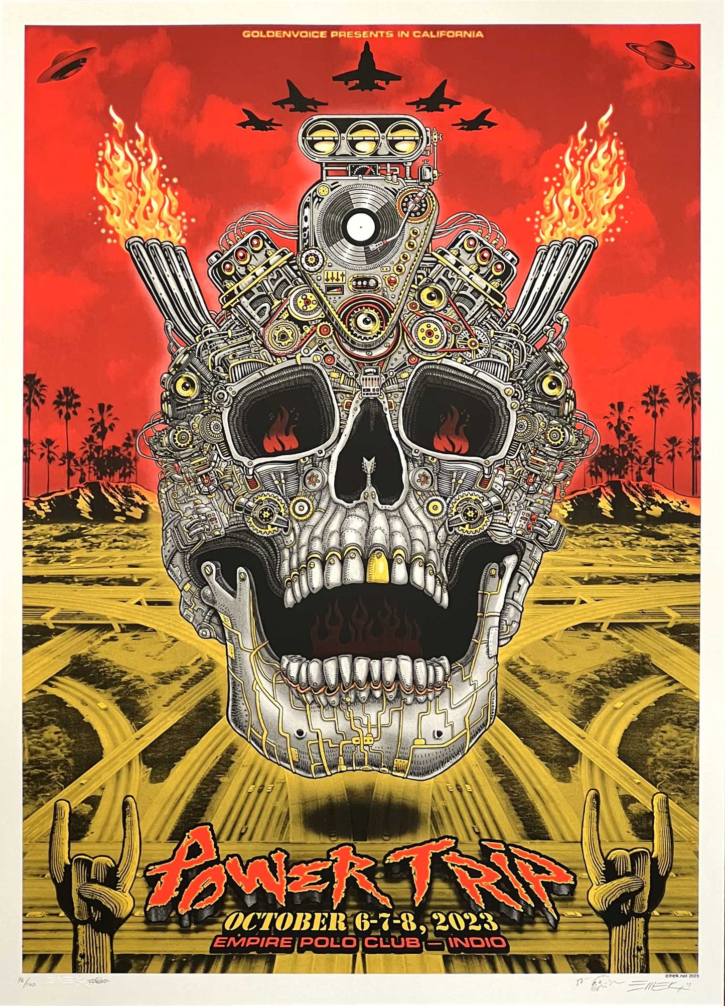 PowerTrip Pearl AE Poster by Emek