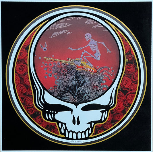 Surfing Skeleton - Red