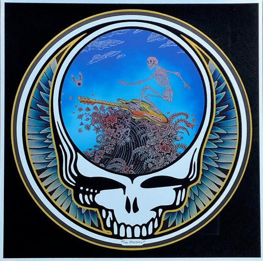 Surfing Skeleton - Blue