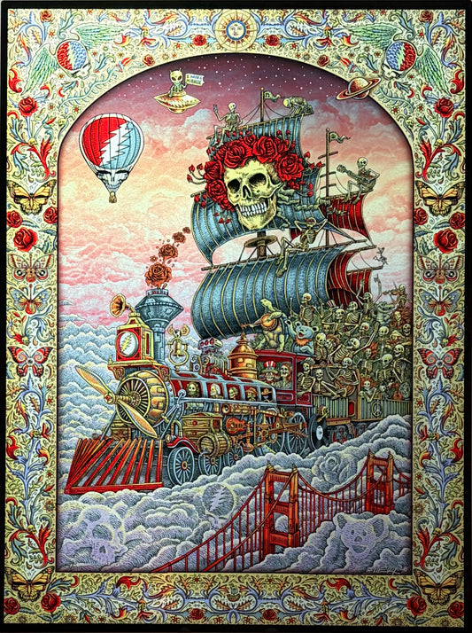 Pirate Ship Metal Print