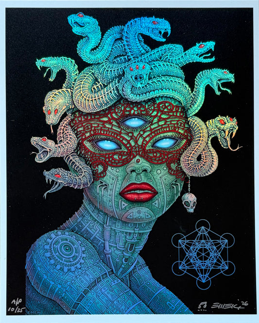 Medusa Mini Print - Regular Foil