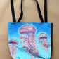 Jelly Blossoms Tote Bag