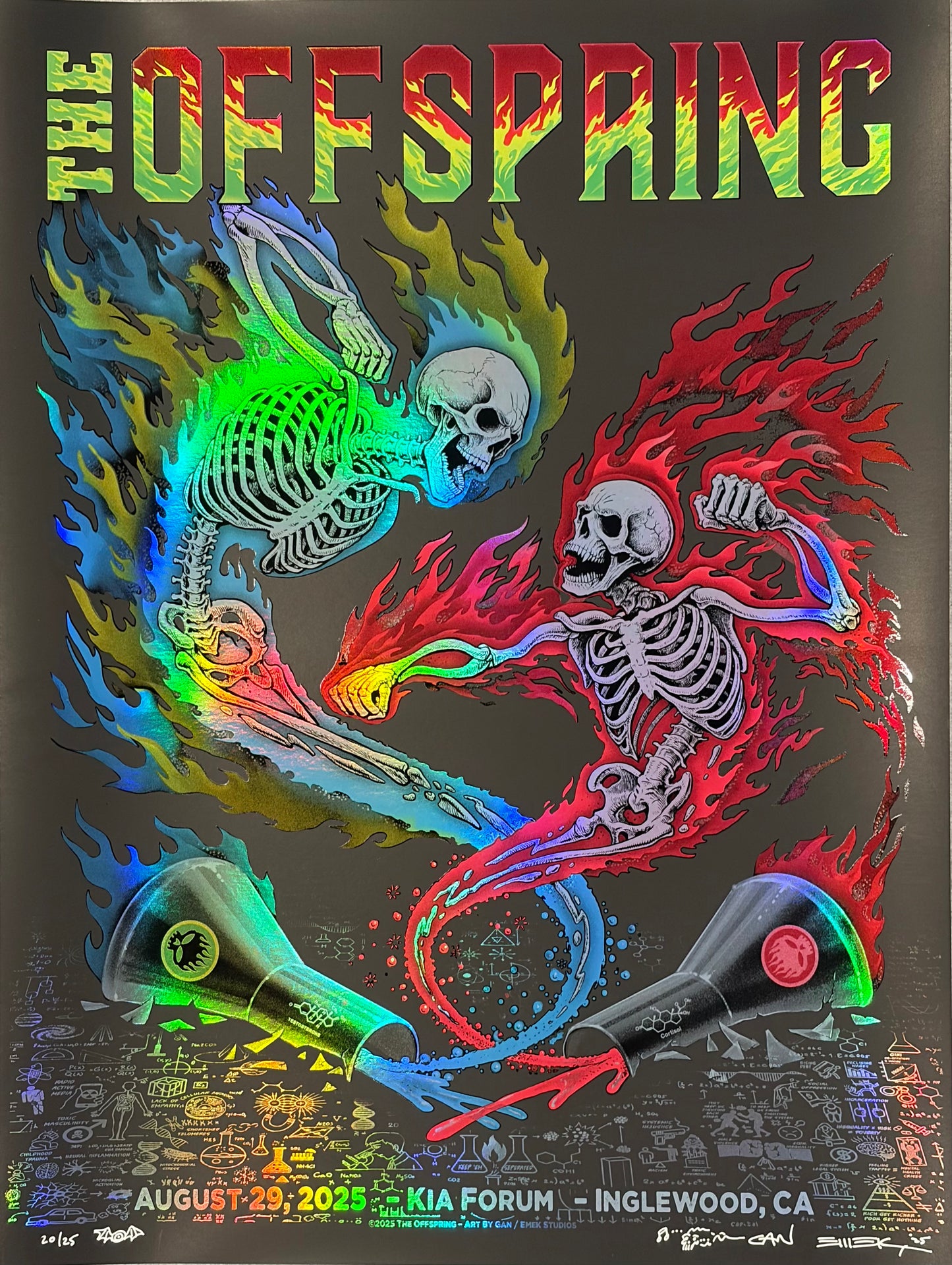 Offspring Poster - Reverse Color Foil