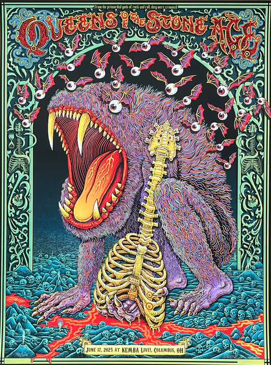 QOTSA Monster Poster - Artist Edition