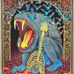 QOTSA Monster Poster - Blue Foil
