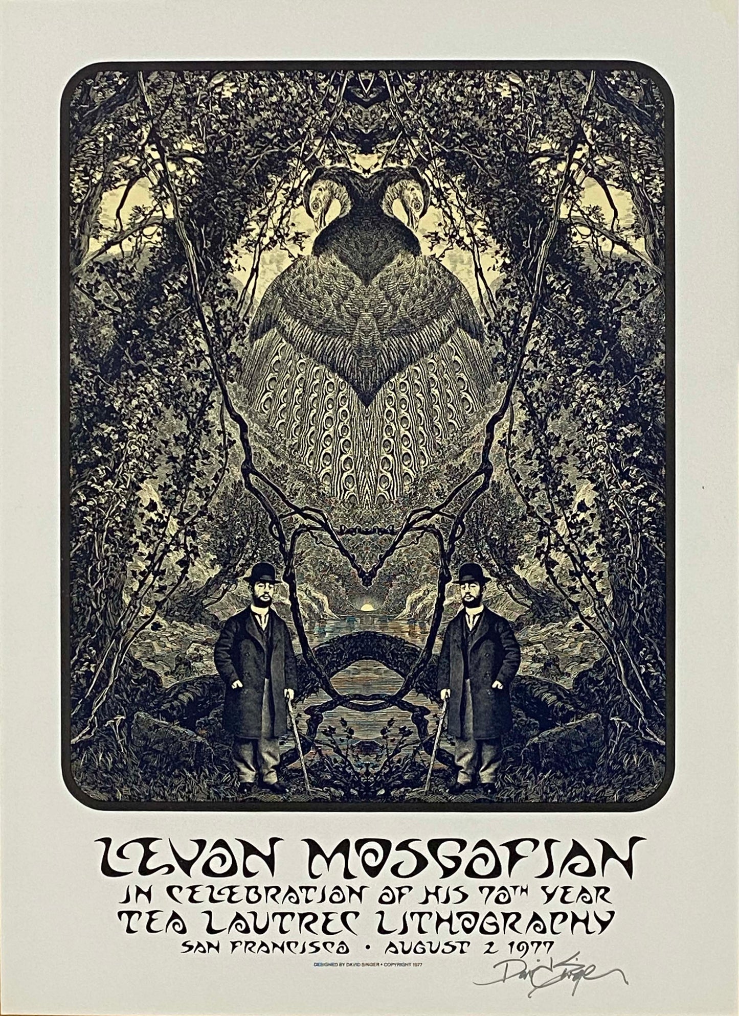 Levon Mosgofian 70th Birthday Poster