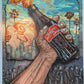 System of a Down 30th Anniversary Poster - Blue Sky Foil