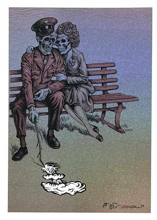 World War III Handbill - Glitter