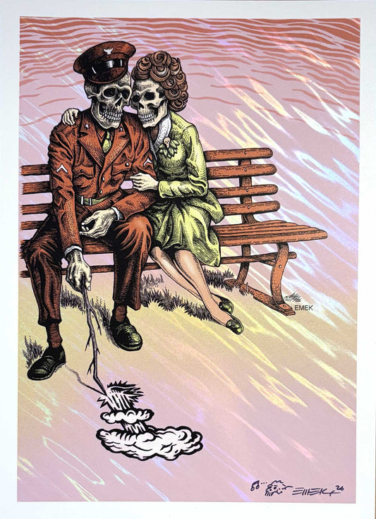 World War III Handbill - Red Lava