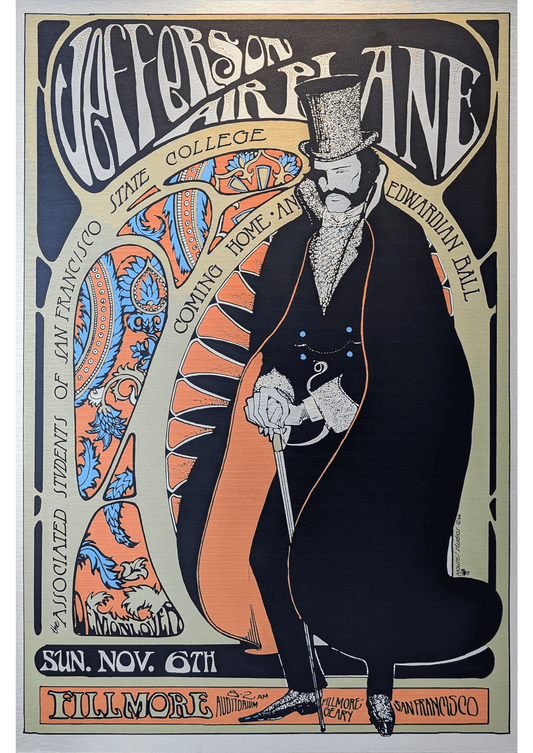 Edwardian Ball Aluminum Print by Stanley Mouse