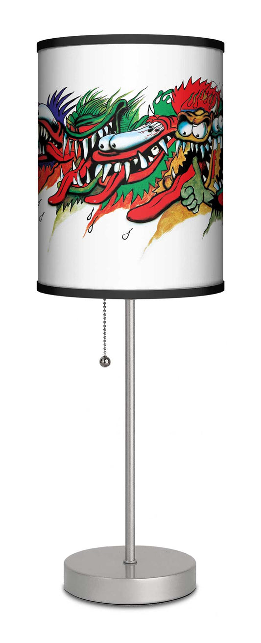 Monsters Lamp by Stanley Mouse - Pedestal