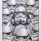 Stoned Wars Mini Prints by Emek - Set of 12