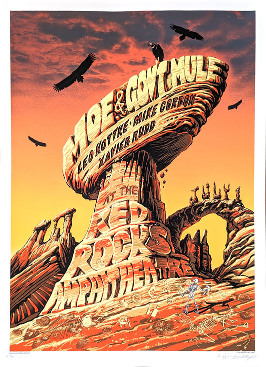 MOE & Gov't Mule S/P Poster by Emek