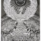 Dead Phoenix B+W Paper Poster by Emek