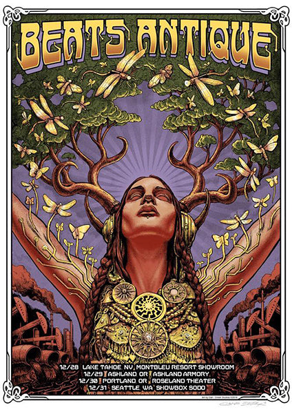 Beats Antique Poster by Emek