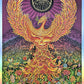 Dead Phoenix Color Foil Poster by Emek
