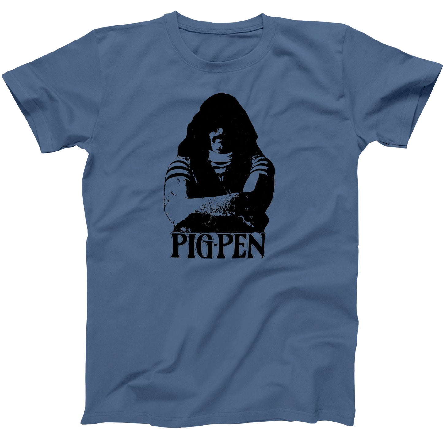 Blue Pigpen Tee by Stanley Mouse