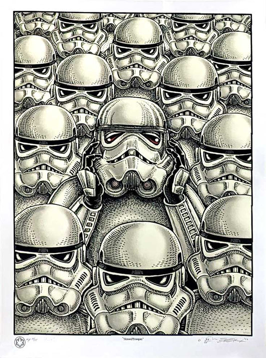 Stoned Trooper #1 A/P Print by Emek
